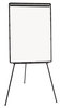 A Picture of product UNV-43032 Universal® Dry Erase Board with Tripod Easel 29 x 41, White Surface, Black Frame