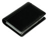 A Picture of product SAM-81270 Samsill® Regal™ Leather Business Card Binder,  120 Card Cap, 2 x 3 1/2 Cards, Black