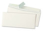 A Picture of product UNV-36005 Universal® Peel Seal Strip Business Envelope Address Window, #10, Square Flap, Self-Adhesive Closure, 4.13 x 9.5, White, 500/Box