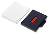 A Picture of product USS-P4727BR Identity Group Replacement Pad for Trodat® Self-Inking Dater,  1 5/8 x 2 1/2, Blue/Red