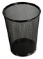 A Picture of product UNV-20013 Universal® Deluxe Mesh Jumbo Pencil Cup Steel 4.38" Diameter x 5.38"h, Black