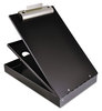 A Picture of product SAU-21117 Saunders Cruiser Mate™ Aluminum Storage Clipboard,  1" Capacity, Holds 8 1/2 x 12, Black
