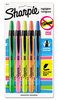A Picture of product SAN-28026 Sharpie® Retractable Highlighters,  Chisel Tip, Fluorescent Green, Dozen