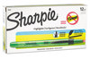 A Picture of product SAN-28026 Sharpie® Retractable Highlighters,  Chisel Tip, Fluorescent Green, Dozen