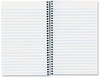 A Picture of product RED-33360 National® Three-Subject Wirebound Notebooks,  College Rule, 6 x 9 1/2, White, 150 Sheets