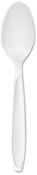 SOLO® Cup Company Reliance™ Mediumweight Cutlery,  Teaspoon, White, 1000/Carton
