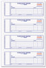 A Picture of product RED-1L176 Rediform® Purchase Order Book,  7 x 2 3/4, Two-Part Carbonless, 400 Sets/Book