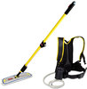 A Picture of product RCP-Q979 Rubbermaid® Commercial Flow Finishing System,  56" Handle, 18" Mop Head, Yellow