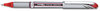 A Picture of product PEN-BLN25B Pentel® EnerGel® NV Liquid Gel Pen,  .5mm, Red Barrel, Red Ink