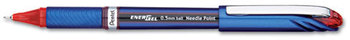 Pentel® EnerGel® NV Liquid Gel Pen,  .5mm, Red Barrel, Red Ink