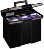 A Picture of product PFX-20861 Pendaflex® Portable Letter Size File Box Files, 13.5" x 10.25" 10.88", Black