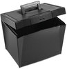 A Picture of product PFX-20861 Pendaflex® Portable Letter Size File Box Files, 13.5" x 10.25" 10.88", Black