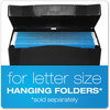 A Picture of product PFX-20861 Pendaflex® Portable Letter Size File Box Files, 13.5" x 10.25" 10.88", Black