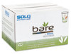 A Picture of product SCC-OF8PLA SOLO® Cup Company Bare® Eco-Forward® PLA Paper Hot Cups,  White w/Leaf Design, 8oz, 500/Carton