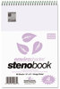 A Picture of product ROA-12264 Roaring Spring® Enviroshades® Steno Notebook,  Gregg, 6 x 9, Orchid, 80 Sheets, 4/Pack