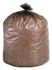 A Picture of product STO-G3036B80 Stout® Controlled Life-Cycle Plastic Trash Bags,  20-30gal, .8mil, 30 x 36, Brown, 60/Box