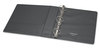 A Picture of product UNV-34411 Universal® Economy Non-View Round Ring Binder,  2" Capacity, Black