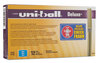 A Picture of product SAN-60027 uni-ball® Deluxe Stick Roller Ball Pen,  Blue Ink, Micro, Dozen