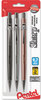 A Picture of product PEN-P205BP2K6 Pentel® Sharp™ Mechanical Pencil,  0.5 mm, Black Barrel, 2/Pack