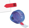A Picture of product RTG-81054 Redi-Tag® Dispenser Arrow Flags,  "Sign Here", Red, 120/Dispenser
