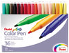 A Picture of product PEN-S36036 Pentel® Fine Point 36-Color Pen Set,  36 Assorted Colors, 36/Set