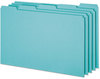 A Picture of product PFX-PN305 Pendaflex® Blank Top Tab File Guides,  Blank, 1/5 Tab, 25 Point Pressboard, Legal, 50/Box