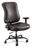A Picture of product SAF-3590BL Safco® Optimus™ High Back Big & Tall Chair and Fabric, Supports Up to 400 lb, 19" 22" Seat Height, Black