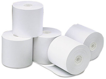 Universal® Direct Thermal Printing Paper Rolls 3.13" x 273 ft, White, 50/Carton