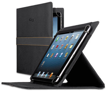 Solo Urban Universal Tablet Case,  Fits 8.5" up to 11" Tablets, Black