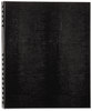 A Picture of product RED-A30C81 Blueline® NotePro™ Undated Daily Planner,  11 x 8-1/2, Black