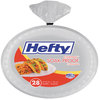 A Picture of product RFP-D21029 Hefty® Soak Proof Tableware,  Foam Plates, 10 1/4" dia, White, 28/Pack, 10 Packs/Case