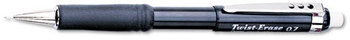 Pentel® Twist-Erase® III Mechanical Pencil,  0.7 mm, Black Barrel