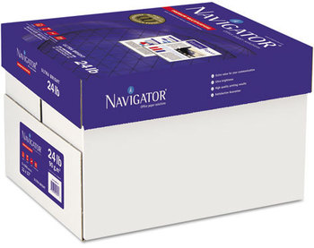 Navigator® Premium Multipurpose Copy Paper,  97 Brightness, 24lb, 11 x 17, White, 2500/Carton