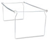 A Picture of product UNV-17000 Universal® Screw-Together Hanging Folder Frame Letter Size, 23" to 26.77" Long, Silver
