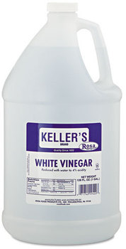 Rosa Marca Brand White Vinegar,  4%, 128oz, 4/Carton