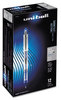 A Picture of product SAN-69020 uni-ball® VISION ELITE™ Stick Roller Ball Pen,  Blue/Black Ink, Super Fine