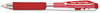 A Picture of product PEN-K437B Pentel® WOW!™ Retractable Gel Pen,  .7mm, Trans Barrel, Red Ink, Dozen