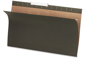 Pendaflex® Hanging Folders,  1/3 Tab, Legal, Standard Green, 25/Box