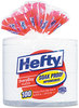 A Picture of product RFP-D28100 Hefty® Soak Proof Tableware,  Foam Plates, 8 7/8" dia, 100/Pack, 4 Packs/Case.