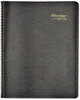 A Picture of product RED-CB950BLK Brownline® Essential Collection Weekly Appointment Book in Columnar Format 11 x 8.5, Black Cover, 12-Month (Jan to Dec): 2025