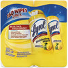 A Picture of product RAC-80296 LYSOL® Brand Disinfecting Wipes,  Lemon/Lime Blossom, 7 x 8, 80/Canister, 2 Canisters/Pack, 3 Packs/Case, 6 Canisters/Case.