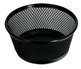 A Picture of product UNV-20014 Universal® Deluxe Mesh Jumbo Storage Dish 4.38" Diameter x 2"h, Black