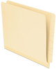 A Picture of product PFX-11035 Pendaflex® Manila Laminated Spine Shelf File Folders Straight Tabs, Letter Size, 100/Box