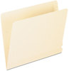 A Picture of product PFX-11230 Pendaflex® Manila Laminated Spine Shelf File Folders Straight Tabs, Letter Size, 50/Box