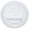 A Picture of product SCC-OFTL36 SOLO® Cup Company Traveler® Drink-Thru Lid,  White, 300/Carton