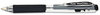 A Picture of product PEN-K437ASW2 Pentel® WOW!™ Retractable Gel Pen,  .7mm, Translucent Barrel, Black Ink, 24/Pack