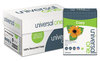 A Picture of product UNV-20100 Universal® 100% Recycled Copy Paper 92 Bright, 20 lb Bond Weight, 8.5 x 11, White, 500 Sheets/Ream, 10 Reams/Carton