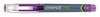 A Picture of product UNV-39322 Universal One™ High-Capacity Gel Ink Pen,  Purple Ink, Needle, .5mm, Dozen