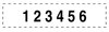 A Picture of product USS-T55510 U. S. Stamp & Sign® Self-Inking Professional Numberer,  Self-Inking, Type Size 2, 10 Digits, Black