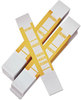 A Picture of product PMC-55031 PM Company® Color-Coded Kraft Currency Straps,  $10 Bill, $1000, Self-Adhesive, 1000/Pack